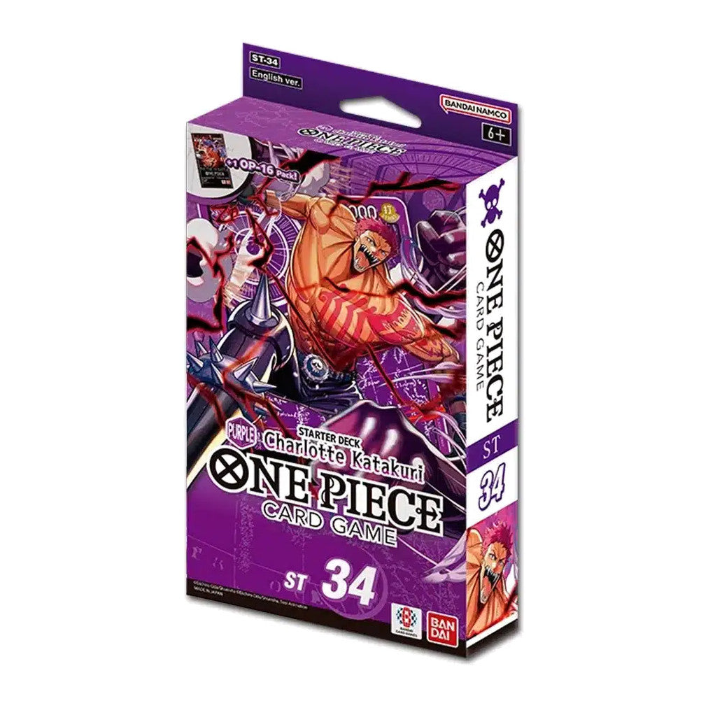 One Piece Purple Charlotte Katakuri (ST-34) Starter Deck mit 51 Karten