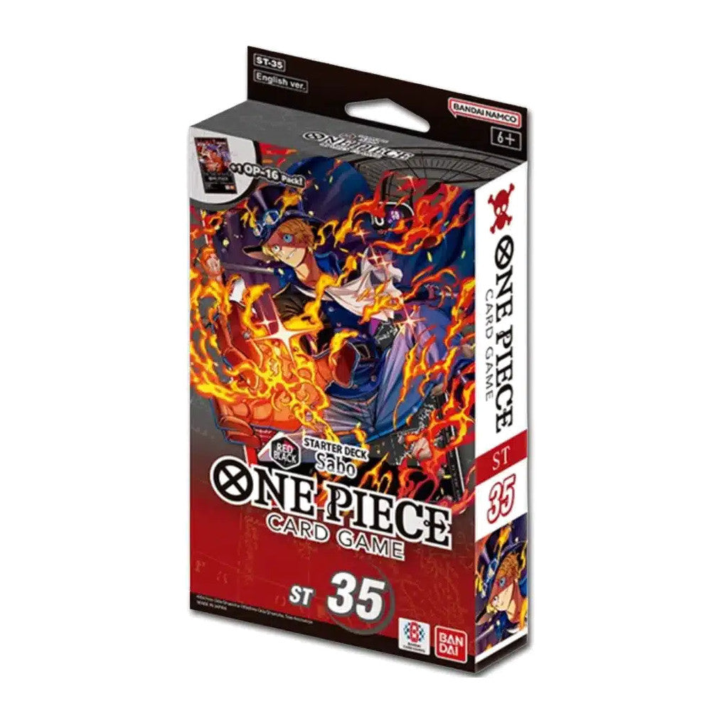 One Piece Red/Black Sabo (ST-35) Starter Deck mit 51 Karten