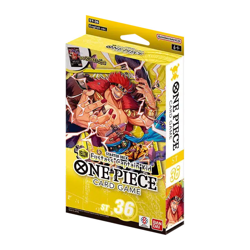 One Piece Yellow Eustass Kid (ST-36) Starter Deck mit 51 Karten