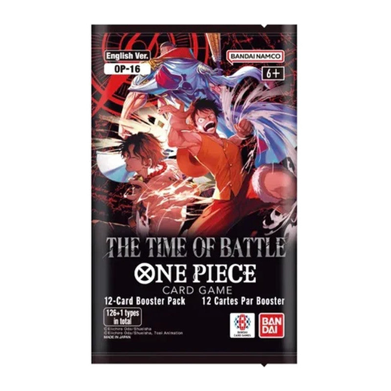 One Piece The Time of Battle (OP-16) Booster Pack mit 12 Karten