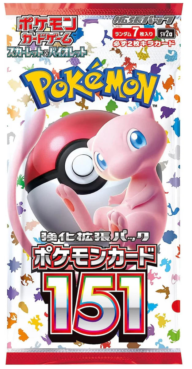 Pokémon 151 (SV2A) Booster Pack (Japanisch)