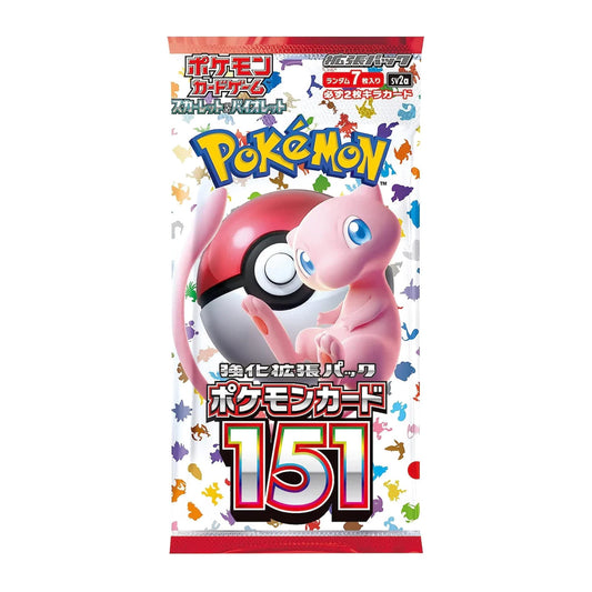 Pokémon 151 (SV2A) Booster Pack (Japanisch)