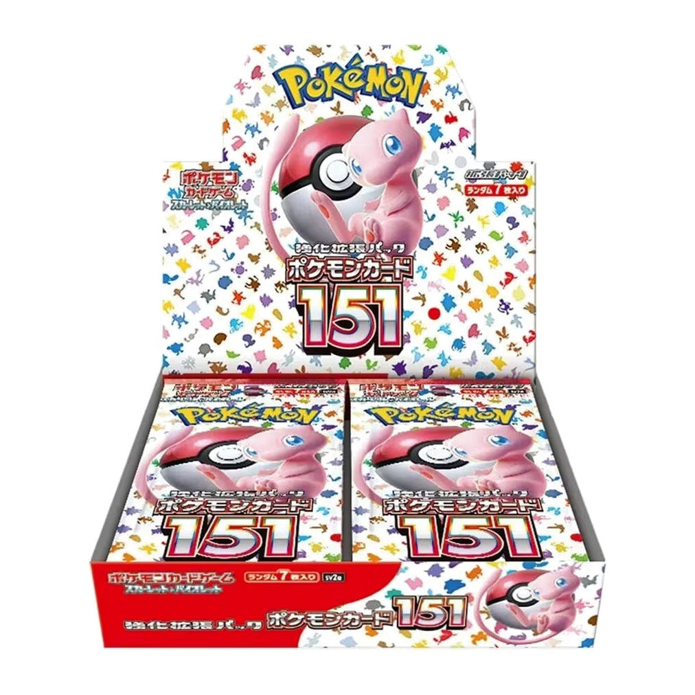Pokémon 151 (SV2A) Booster Display mit 20 Packs (Japanisch)