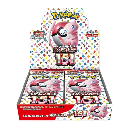 Pokémon 151 (SV2A) Booster Display mit 20 Packs (Japanisch)