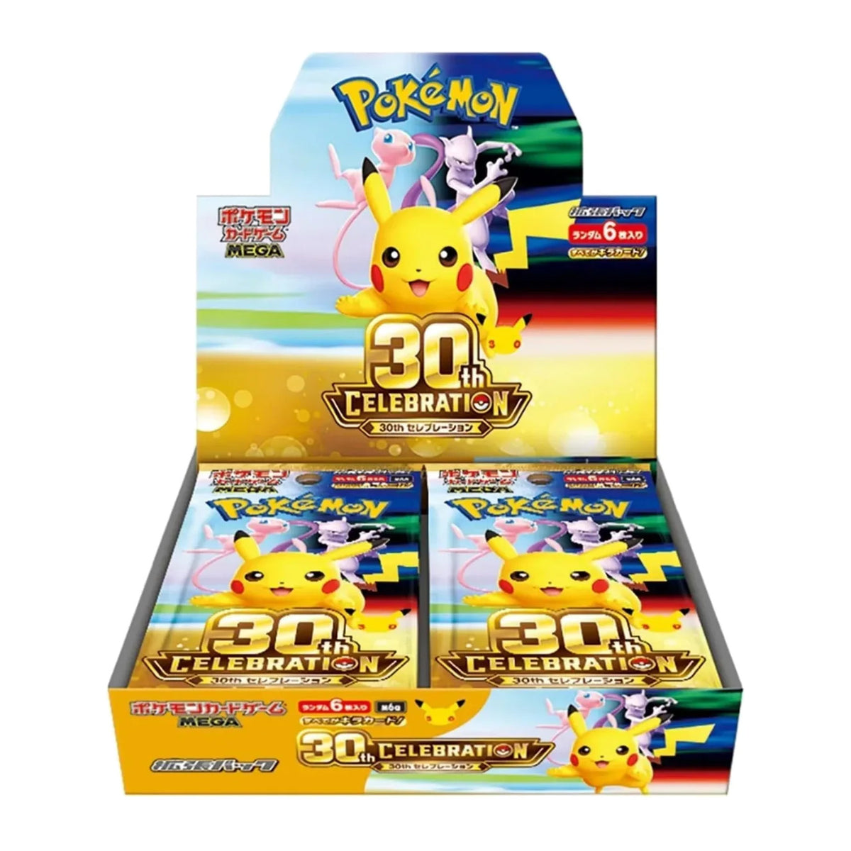 Pokémon 30th Celebration (M6A) Booster Display mit 20 Packs (Japanisch)