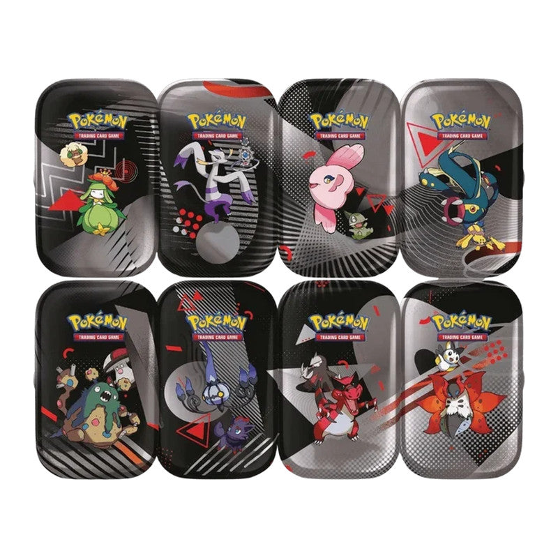 Pokémon Black Bolt & White Flare Mini Tin mit 2 Packs