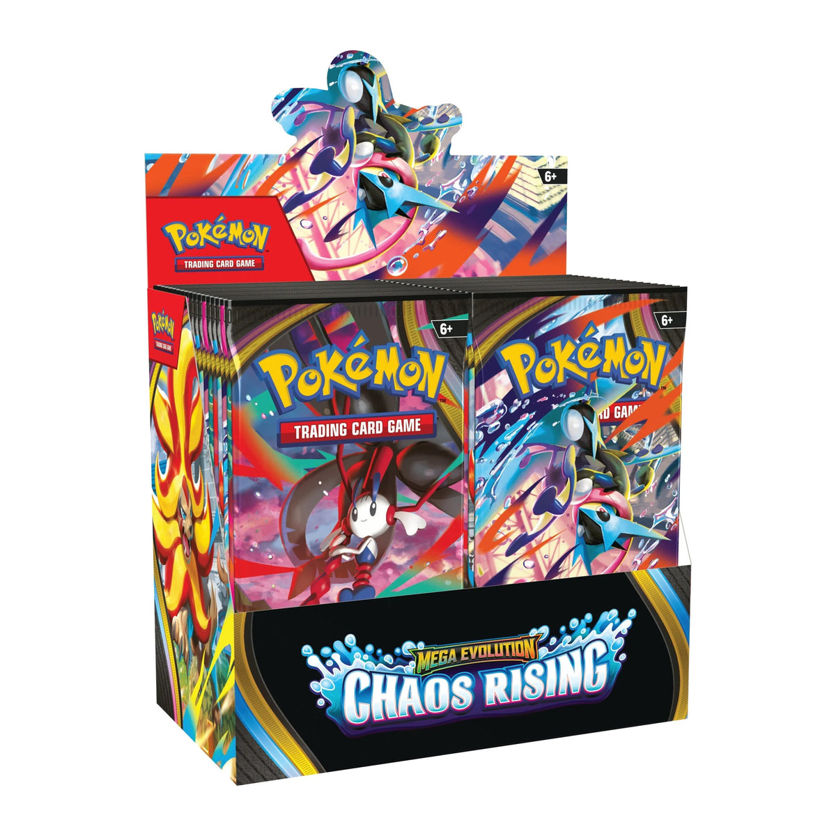 Pokémon Chaos Rising Booster Display mit 36 Packs