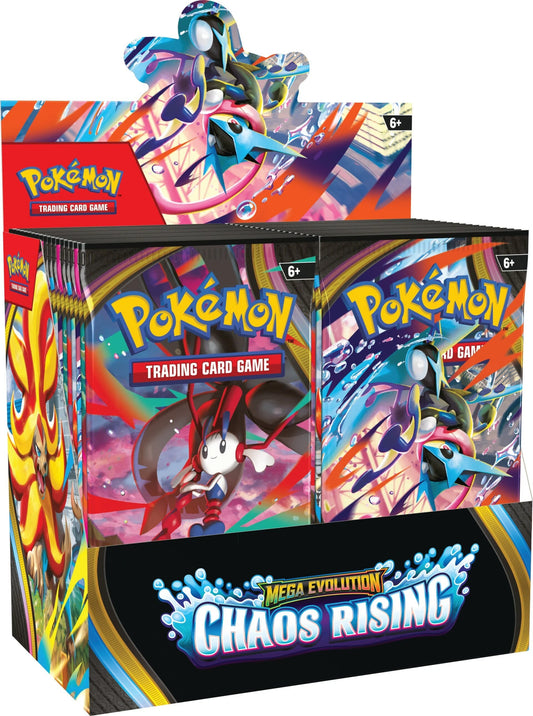Pokémon Chaos Rising Booster Display mit 36 Packs