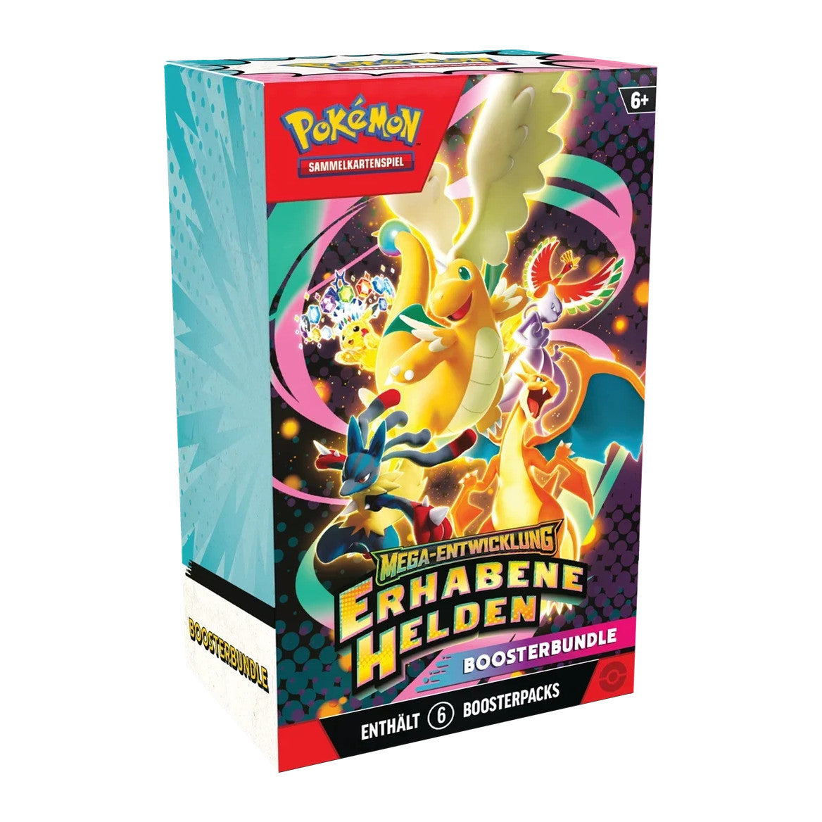 Pokémon Erhabene Helden (ME02.5) Booster Bundle mit 6 Packs