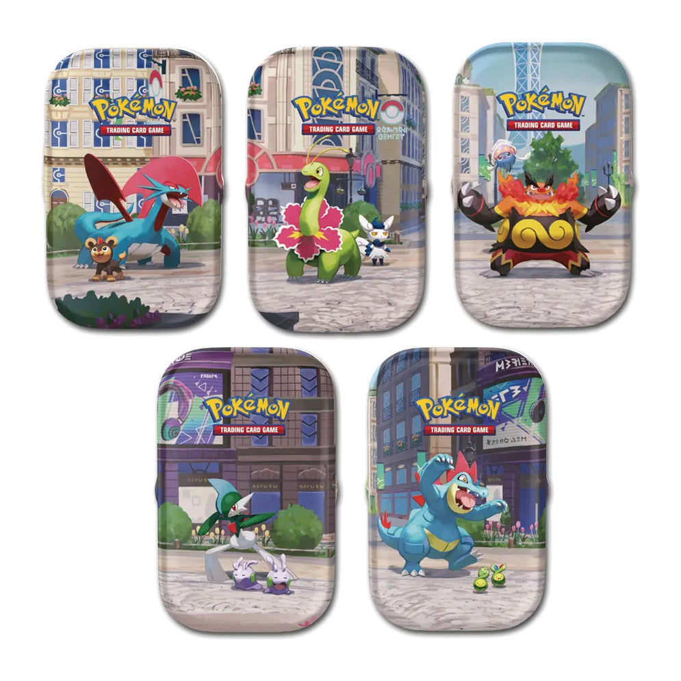 Pokémon Lumiose City Mini Tin mit 2 Packs und Art Card