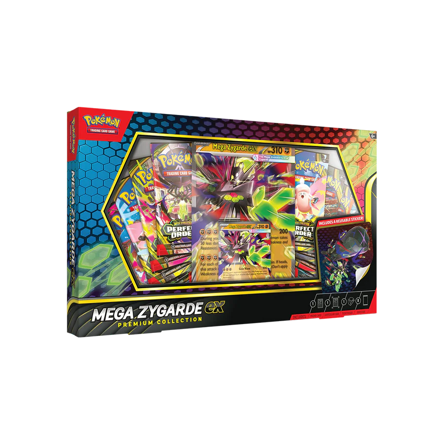 Pokémon Mega Zygarde ex Premium Collection mit 8 Packs