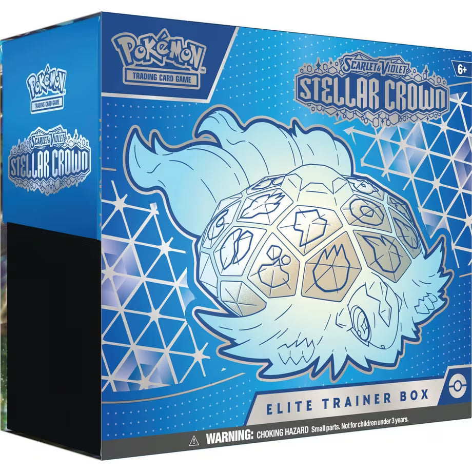 Pokémon Stellar Crown (SV07) Elite Trainer Box mit 9 Packs