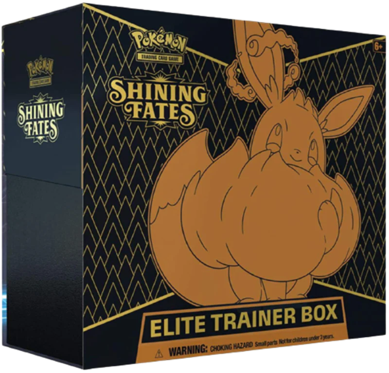 Pokémon Shining Fates Elite Trainer Box mit 10 Packs