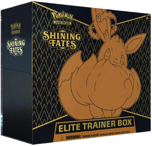 Pokémon Shining Fates Elite Trainer Box mit 10 Packs