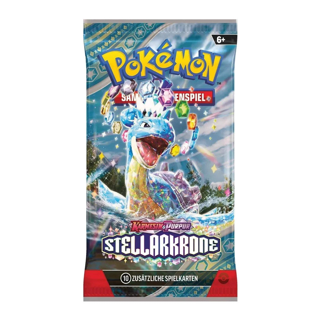 Pokémon Stellar Crown (SV07) Booster Pack mit 10 Karten