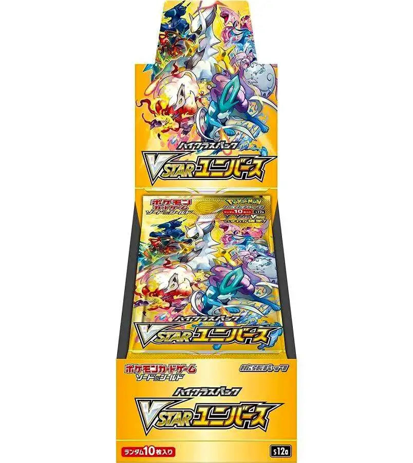 Pokémon VSTAR Universe (S12A) Booster Display mit 10 Packs (Japanisch)