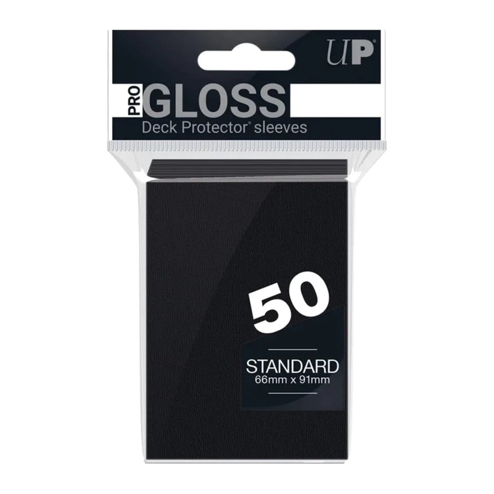 Ultra Pro PRO-Matte Sleeves Standard Schwarz (50 Stück)