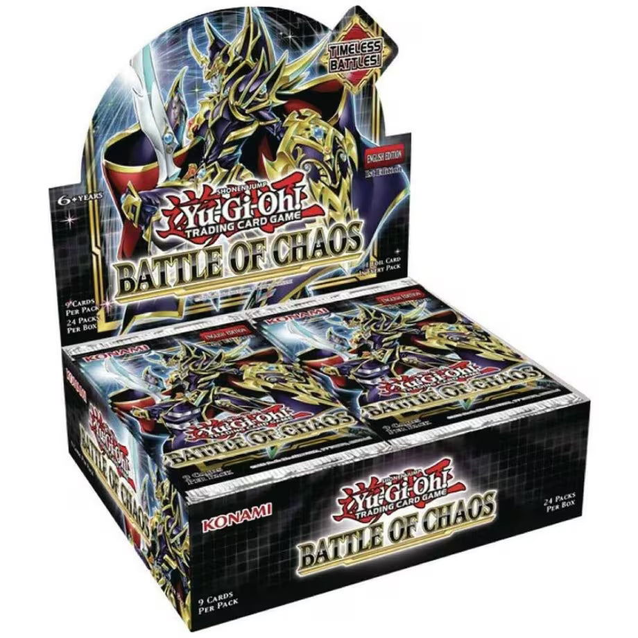 Yu-Gi-Oh! Battle of Chaos Booster Display mit 24 Packs