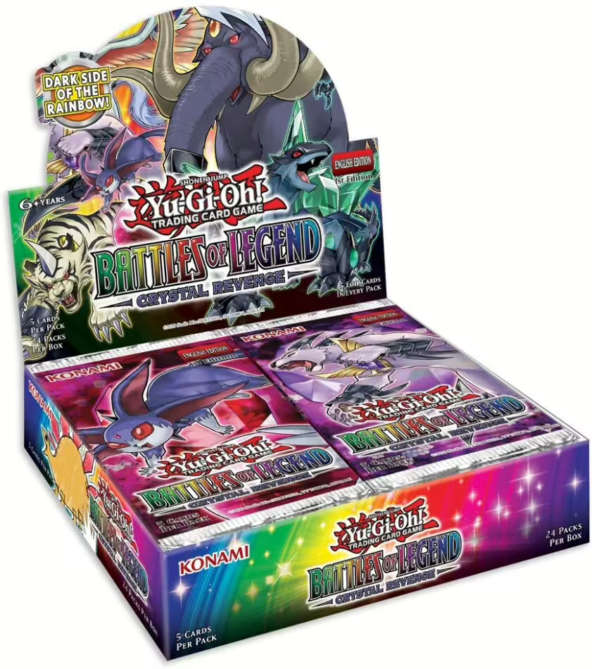 Yu-Gi-Oh! Crystal Revenge Booster Display mit 24 Packs (1. Auflage)