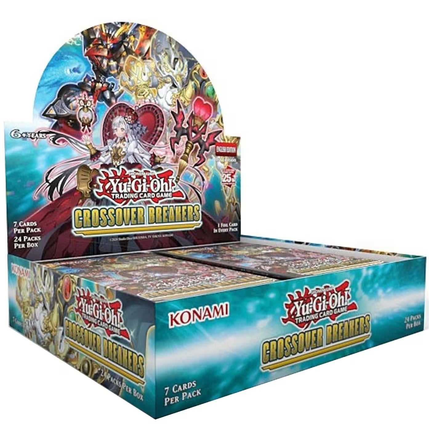 Yu-Gi-Oh! Crossover Breakers Booster Display mit 24 Packs (1. Auflage)