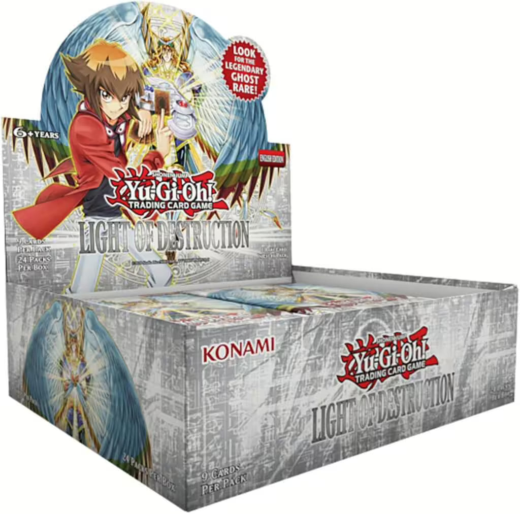 Yu-Gi-Oh! Light of Destruction Booster Display mit 24 Packs (Reprint)