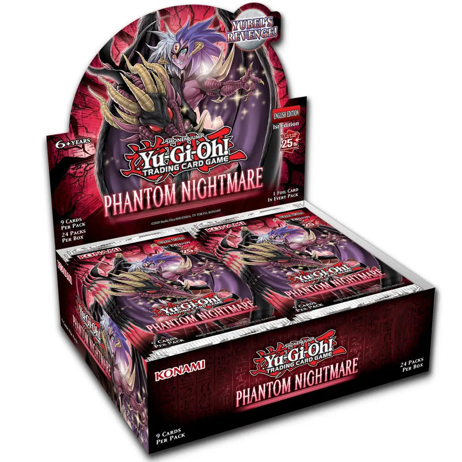 Yu-Gi-Oh! Phantom Nightmare Booster Display mit 24 Packs (1. Auflage)