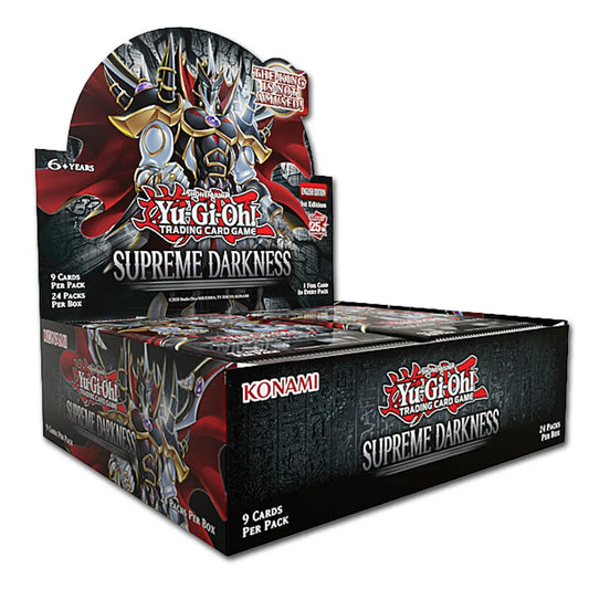 Yu-Gi-Oh! Supreme Darkness Booster Display mit 24 Packs (1. Auflage)