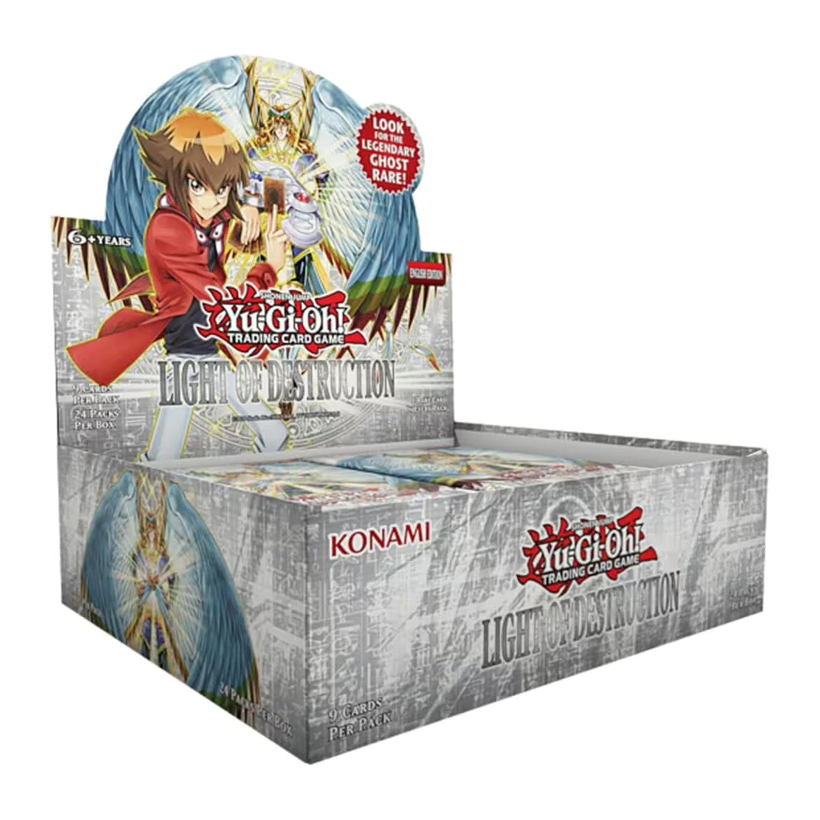 Yu-Gi-Oh! Light of Destruction Booster Display mit 24 Packs (Reprint)