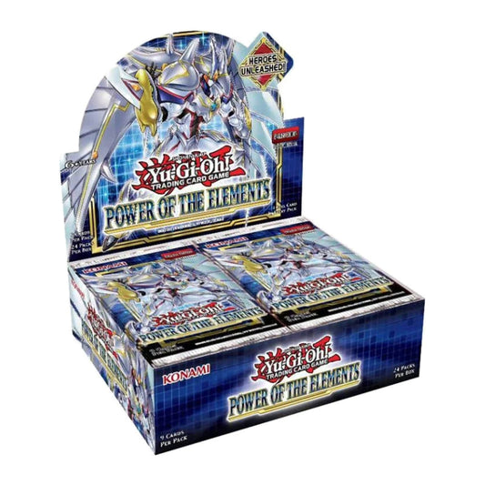 Yu-Gi-Oh! Power of the Elements Booster Display mit 24 Packs (1. Auflage)