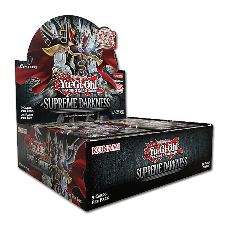 Yu-Gi-Oh! Supreme Darkness Booster Display mit 24 Packs (1. Auflage)